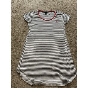 Women's Lauren By Ralph Lauren Striped Sleep Tee - Small